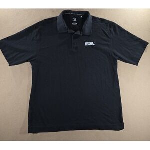 Men's Hershey Logo Black Polo Shirt Size XL